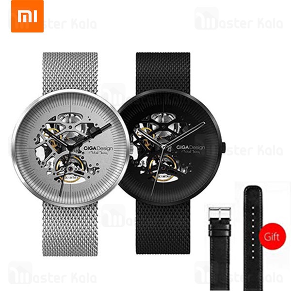 ساعت مکانیکی شیائومی Xiaomi CIGA Design Mechanical Watch Round Shape My + بند چرمی