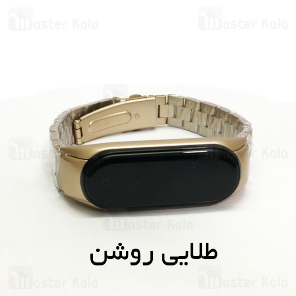 بند فلزی دستبند سلامتی شیائومی Xiaomi Mi Band 4 Metal Strap