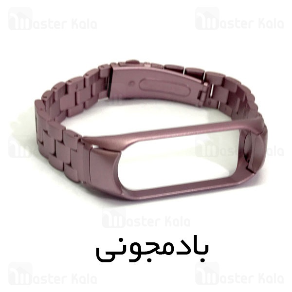 بند فلزی دستبند سلامتی شیائومی Xiaomi Mi Band 4 Metal Strap