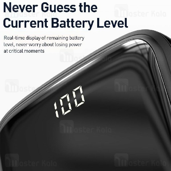 پاوربانک بیسوس Baseus Qpow Digital Display Power Bank 10000mAh 15W