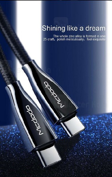 کابل تایپ سی به تایپ سی مک دودو Mcdodo CA-589 PD QC4.0 Quick Charge توان 60 وات