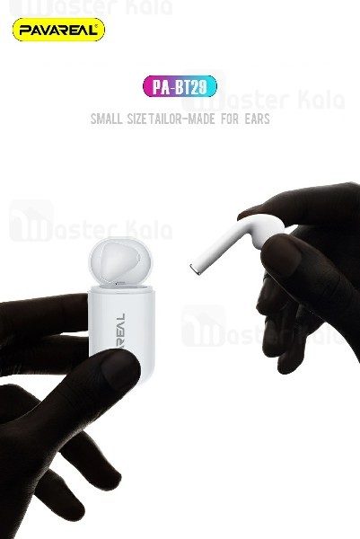 هندزفری بلوتوث تک گوش طرح ایرپاد پاوارئال Pavareal PA-BT29 Single Headset