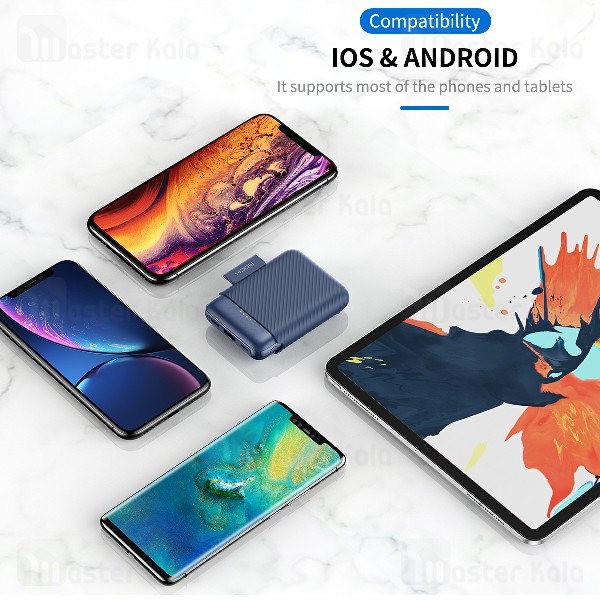 پاوربانک راک Rock W1063 P51 Mini Wireless Power Bank 10000mAh