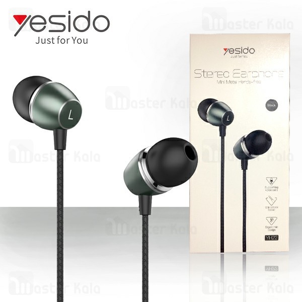 هندزفری سیمی یسیدو Yesido YH22 Mini Metal Stereo Earphone