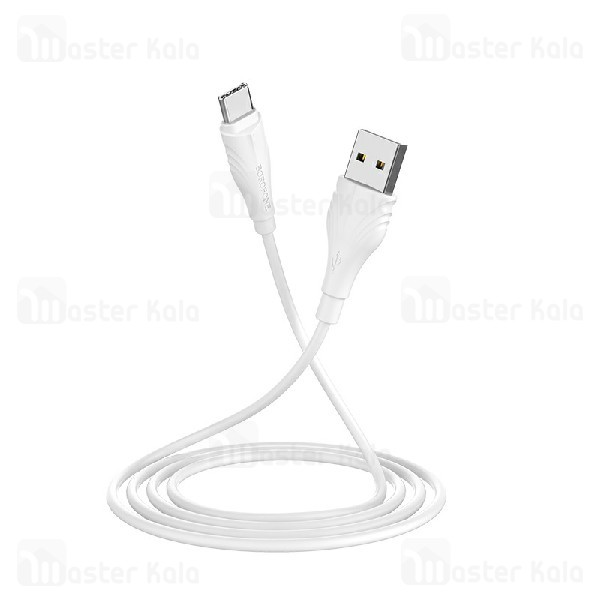 کابل Type C بروفون Borofone BX18 Cable توان 2 آمپر و طول 1 متر