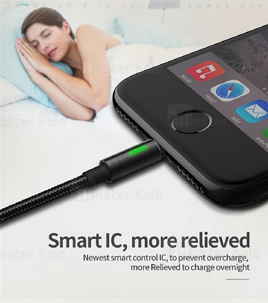 کابل لایتنینگ مک دودو Mcdodo CA-460 Auto Disconnect 2.4A طول 1.8 متر