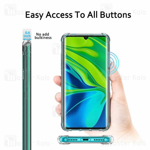 قاب ژله ای ضد ضربه شیائومی Xiaomi Mi CC9 Pro / Note 10 / Note 10 Pro Smtt ShockProof AirBag