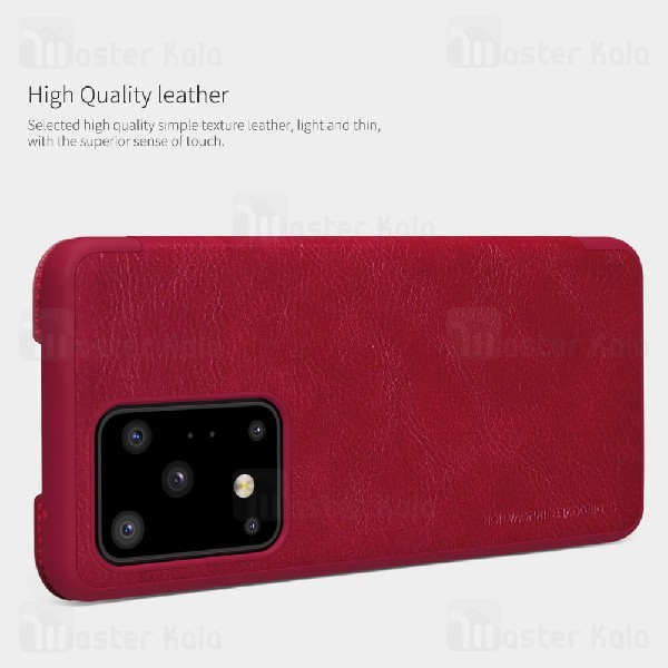 کیف چرمی نیلکین سامسونگ Samsung Galaxy S20 Ultra Nillkin Qin Leather Case