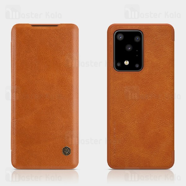 کیف چرمی نیلکین سامسونگ Samsung Galaxy S20 Ultra Nillkin Qin Leather Case