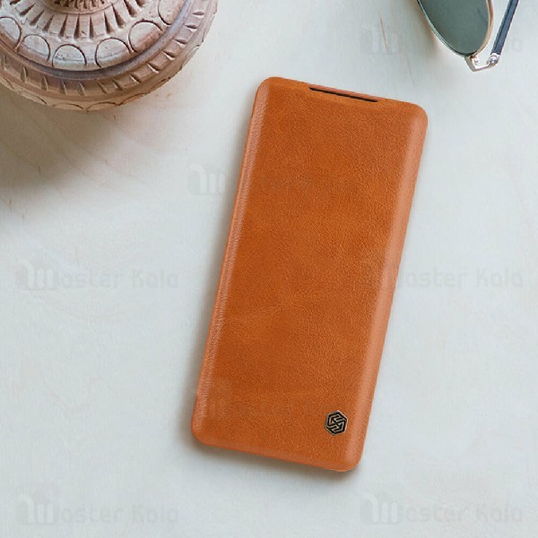 کیف چرمی نیلکین سامسونگ Samsung Galaxy S20 Ultra Nillkin Qin Leather Case