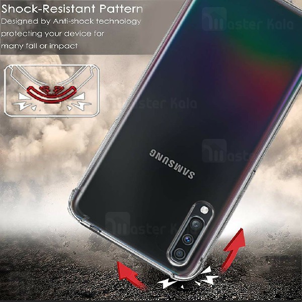 قاب ژله ای ضد ضربه Samsung Galaxy A70 Smtt ShockProof AirBag
