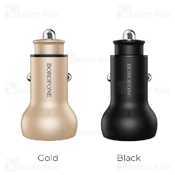 شارژر فندکی بروفون Borofone BZ9A Digital Display Car Charger توان 3.1 آمپر