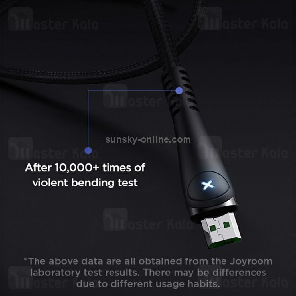 کابل لایتنینگ Joyroom S-M393 Simple Series X Light microUSB Cable 2.4A