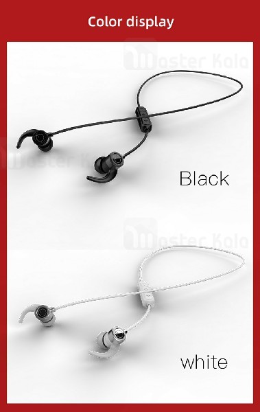 هندزفری بلوتوث تادروم Tuddrom D8 Bluetooth Earphone IPX5 طراحی مگنتی