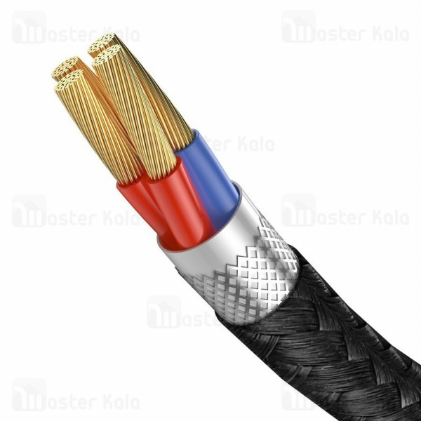 کابل Baseus Iridescent Lamp CAT7C-B01 HW Flash Mobile Game 4A