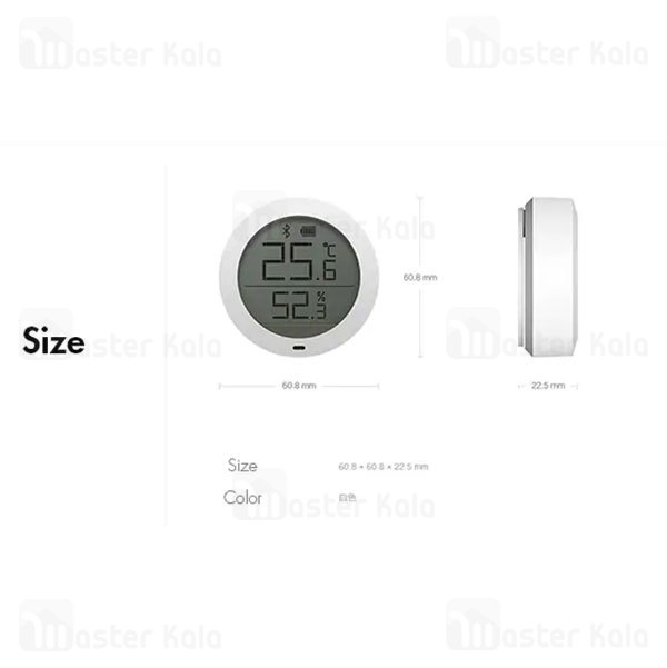 دماسنج و رطوبت سنج شیائومی Xiaomi Mi Bluetooth Temperature Humidity Monitor