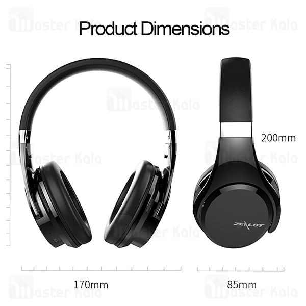 هدفون بلوتوث زیلوت Zealot B21 Super Bass Wireless Headphone