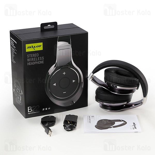 هدفون بلوتوث زیلوت Zealot B22 Super Bass Wireless Headphone