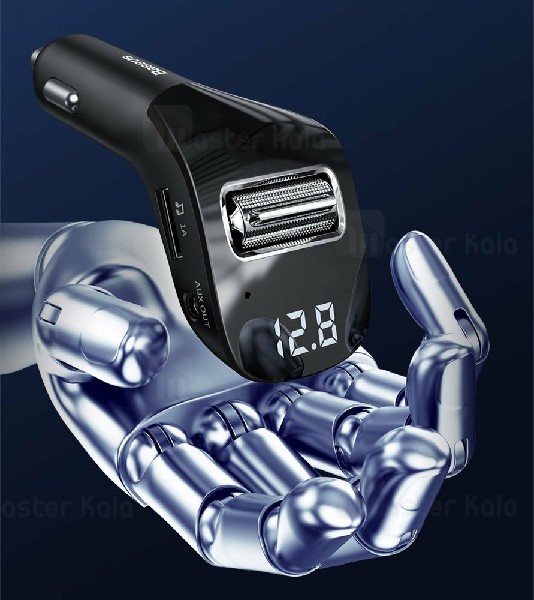 شارژر فندکی و پخش کننده بلوتوث بیسوس Baseus Streamer F40 MP3 Car Charger CCF40-01