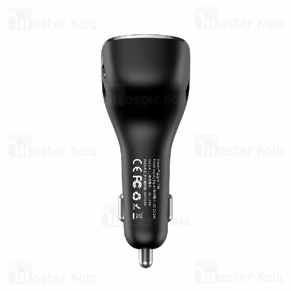 شارژر فندکی و پخش کننده بلوتوث بیسوس Baseus Streamer F40 MP3 Car Charger CCF40-01