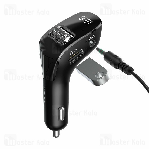 شارژر فندکی و پخش کننده بلوتوث بیسوس Baseus Streamer F40 MP3 Car Charger CCF40-01