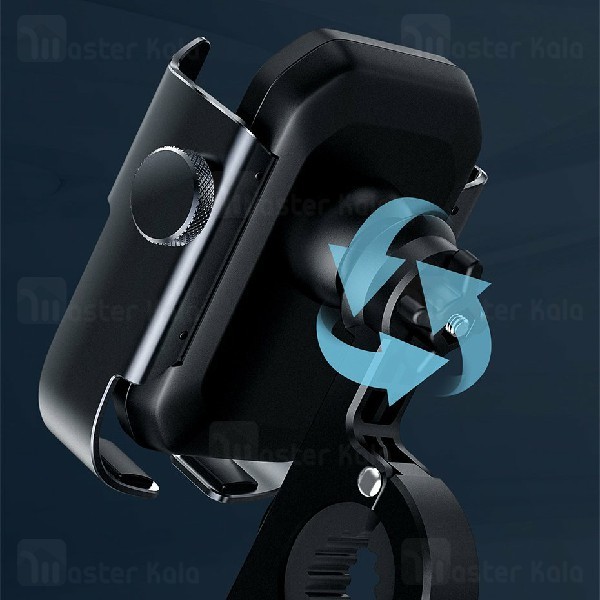 هولدر دوچرخه و موتور بیسوس Baseus Armor Motorcycle Holder SUKJA-01 ابعاد 4 تا 6.5 اینچ