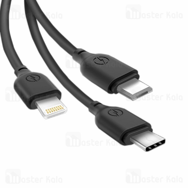 کابل سه کاره XO NB103 3 in 1 Charging Cable 2.1A
