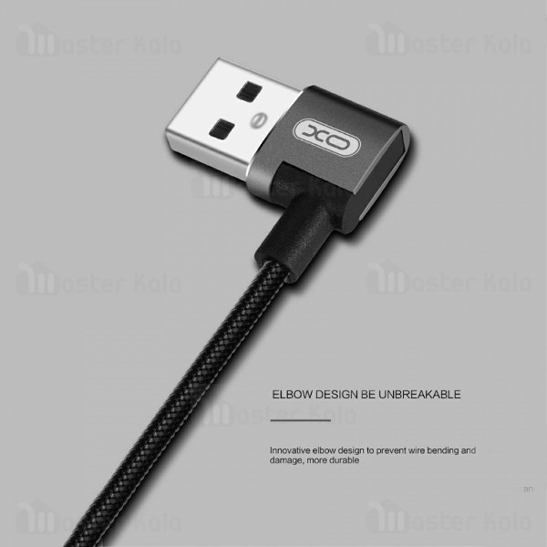 کابل تایپ سی XO NB31 Elbow Data Charging Type-C Cable 2.4A