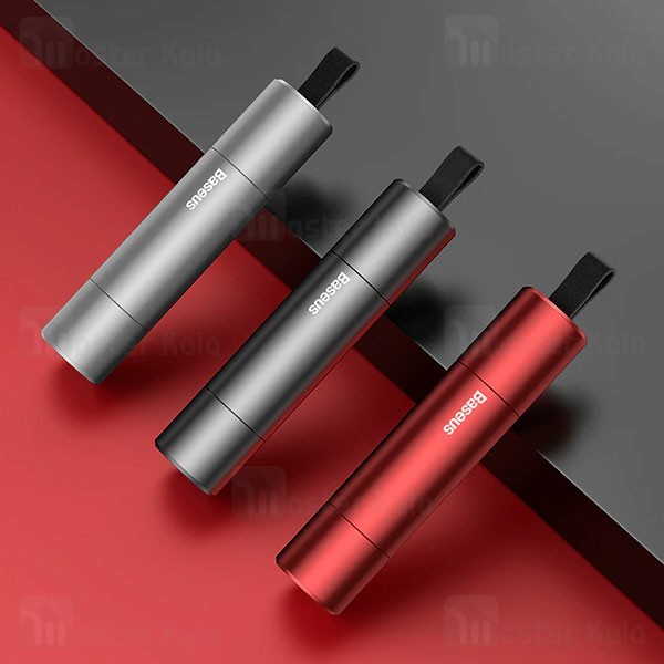 چکش اضطراری بیسوس Baseus Sharp Tool Safety Hammer CRSFH-0G دارای کاتر کمربند