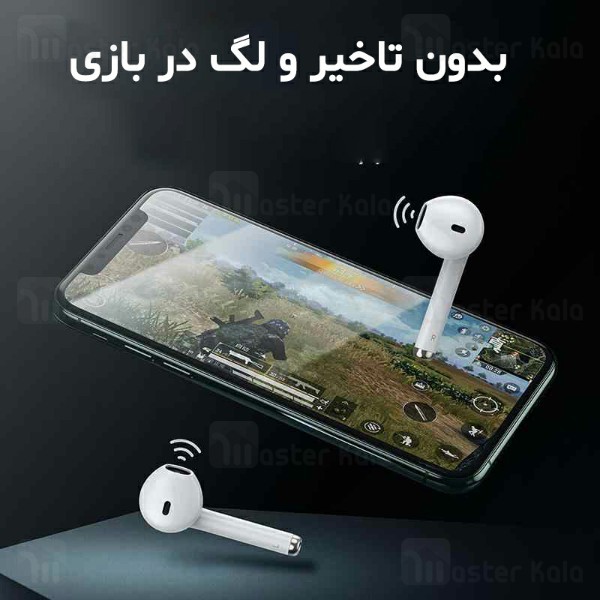 هندزفری بلوتوث دوگوش بیسوس Baseus W04 Pro TWS Earphone NGW04P-01 طرح ایرپاد