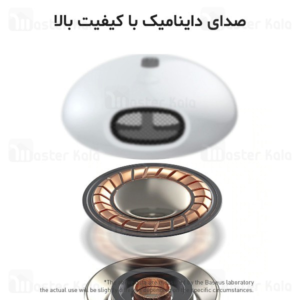 هندزفری بلوتوث دوگوش بیسوس Baseus W04 Pro TWS Earphone NGW04P-01 طرح ایرپاد