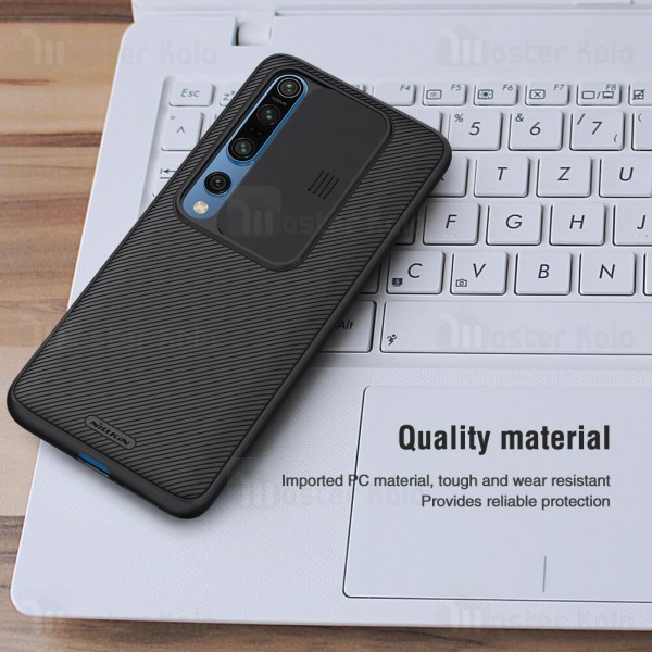 قاب محافظ نیلکین شیائومی Xiaomi Mi 10 / Mi 10 Pro 5G Nillkin CamShield Case دارای محافظ دوربین