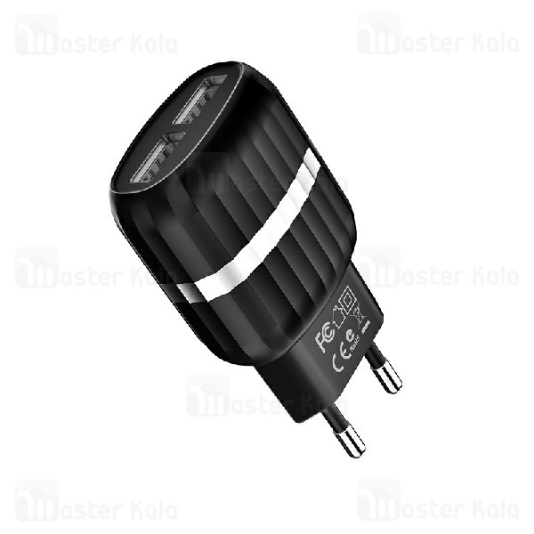 شارژر دیواری بروفون Borofone BA24A Dual Port Charger 2.4A