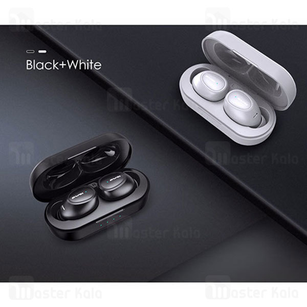 هندزفری بلوتوث دوگوش اوی AWEI T16 Bluetooth Earphone با داک شارژ