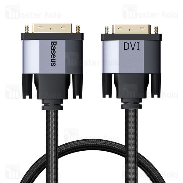 کابل DVI به DVI بیسوس Baseus Enjoyment 4K DVI to DVI bidirectional CAKSX-Q0G طول 1 متر