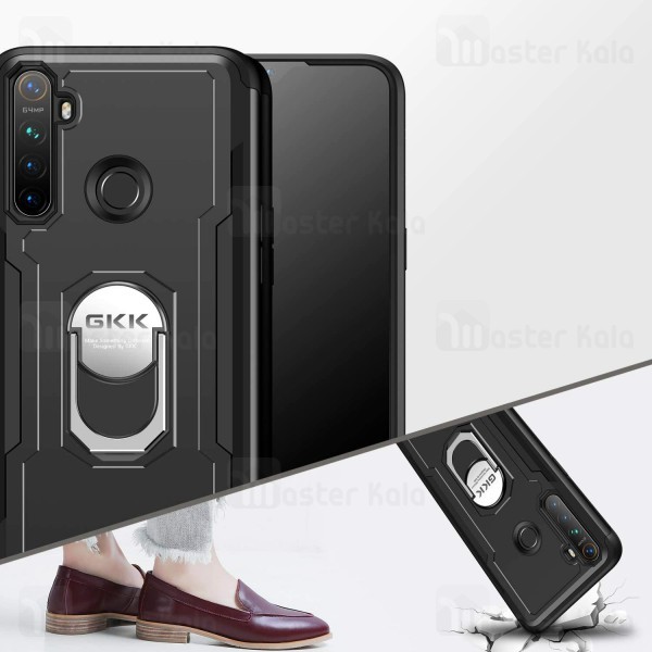 گارد Realme 5 Pro / Realme Q GKK Armor Ring Full Case Protection Case