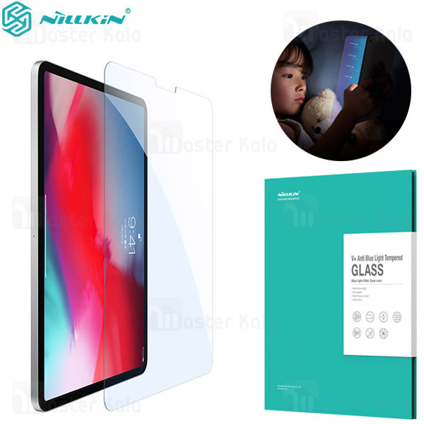 محافظ صفحه شیشه ای نیلکین Apple iPad Pro 12.9 2020 / iPad Pro 12.9 2018 Nillkin V+ Anti Blue Light Glass