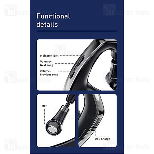 هدست بلوتوث Remax Proda BE600 Bluetooth Earphone