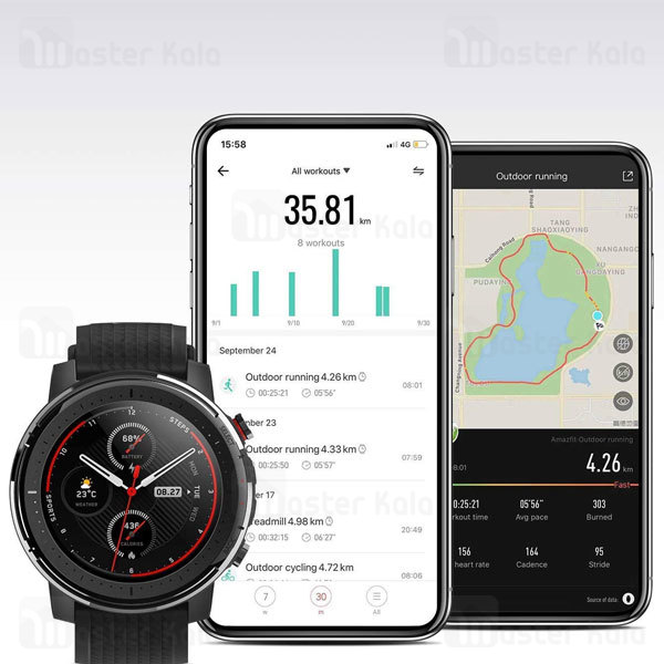 ساعت هوشمند شیائومی Xiaomi AmazFit Stratos 3 Smart Band نسخه گلوبال