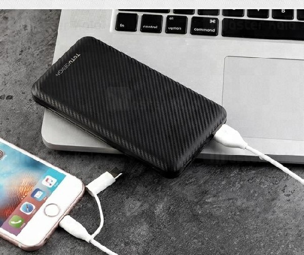 پاوربانک 10000 میلی آمپر توتو TOTU PB32 Fiber Power Bank توان 2.1 آمپر