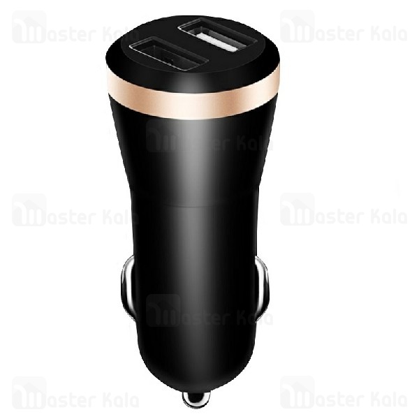 شارژر فندکی 2 پورت یوسامز USAMS GS-C0052 Car Charger توان 2.4 آمپر