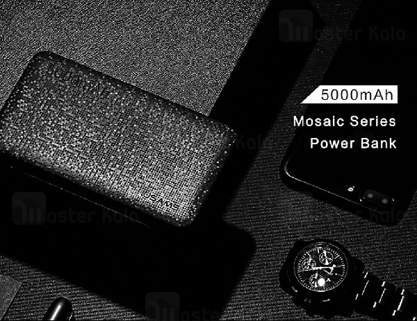 پاوربانک 5000 میلی آمپر یوسامز USAMS US-CD20 Power Bank توان 2.1 آمپر