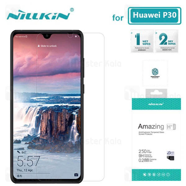 محافظ صفحه شیشه ای نیلکین هواوی Huawei P30 Nillkin H+ Pro