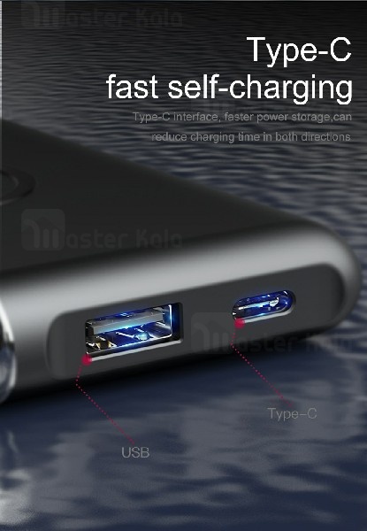 پاوربانک وایرلس 10000 میلی آمپر بیسوس Baseus Thin Version PPALL-QY01