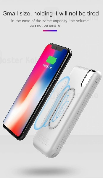 پاوربانک وایرلس 10000 میلی آمپر بیسوس Baseus Thin Version PPALL-QY01