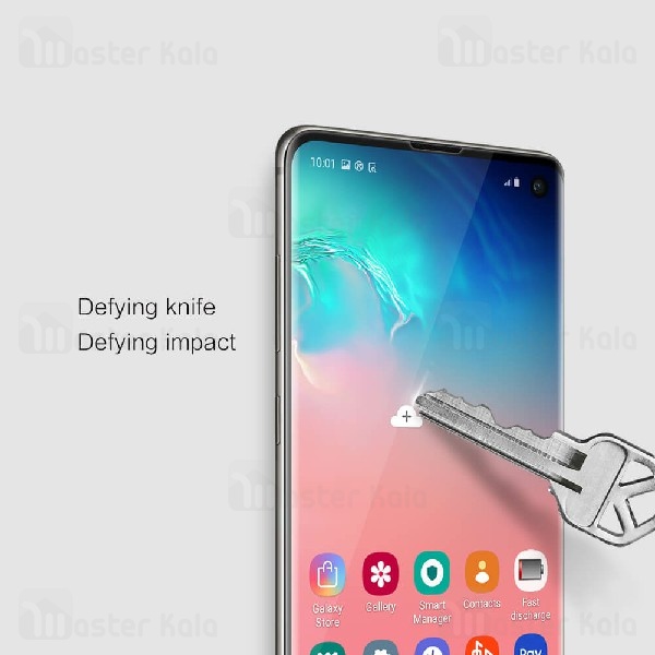 محافظ صفحه شیشه ای تمام صفحه نیلکین Samsung Galaxy S10 Nillkin CP+ Max