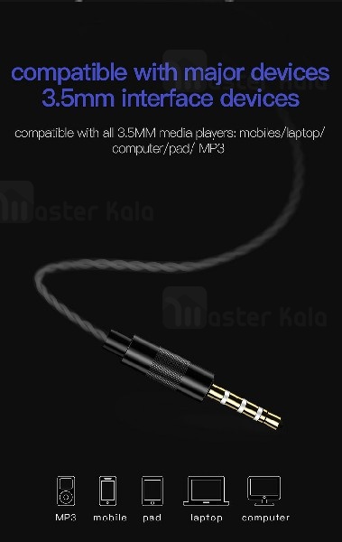 هندزفری سیمی توتو TOTU EAUA-018 IN-EAR Wired Earphone