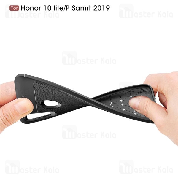 قاب طرح چرم Huawei P Smart 2019 / Honor 10 Lite Auto Focus Jelly Case