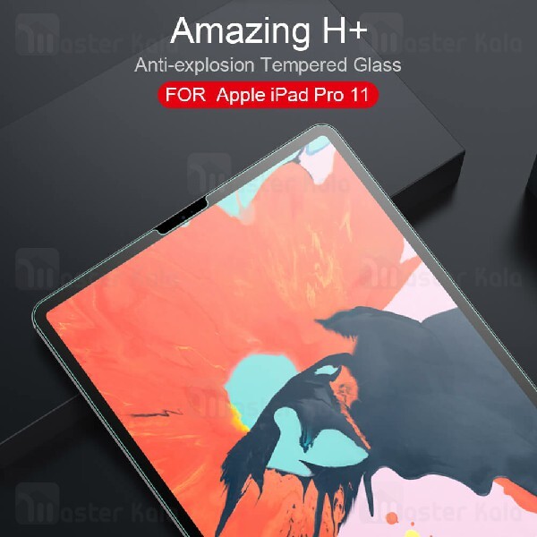 محافظ صفحه شیشه ای نیلکین اپل Apple iPad Pro 11 Nillkin H+ Tempered Glass