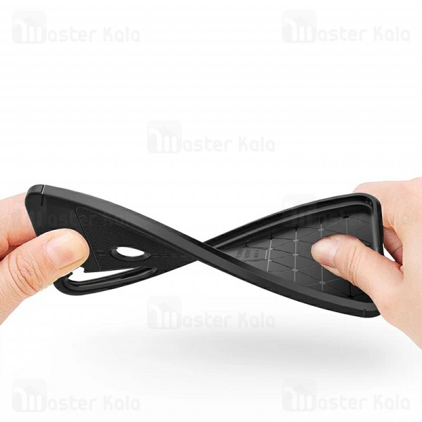 قاب طرح چرم Samsung Galaxy A21 Auto Focus Jelly Case